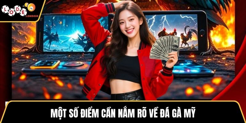 Một số điểm cần nắm rõ về đá gà Mỹ